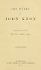 [Gutenberg 40886] • The Works of John Knox, Volume 2 (of 6)